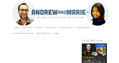Desktop Screenshot of andrewandmarie.com